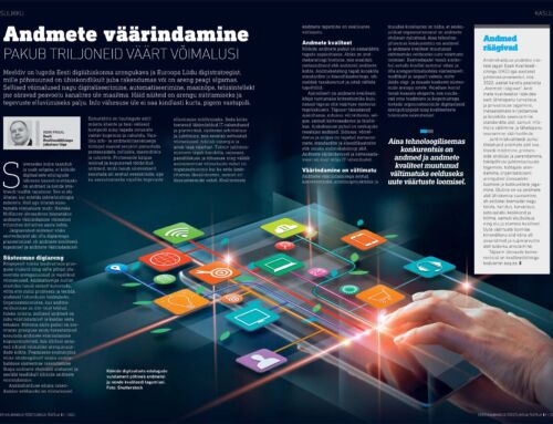 Andmete väärindamine pakub triljoneid väärt võimalusi