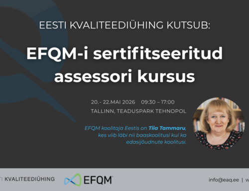 EFQM-i sertifitseeritud assessori kursus