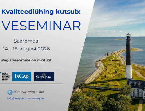 Eesti Kvaliteediühingu Suveseminar 2026